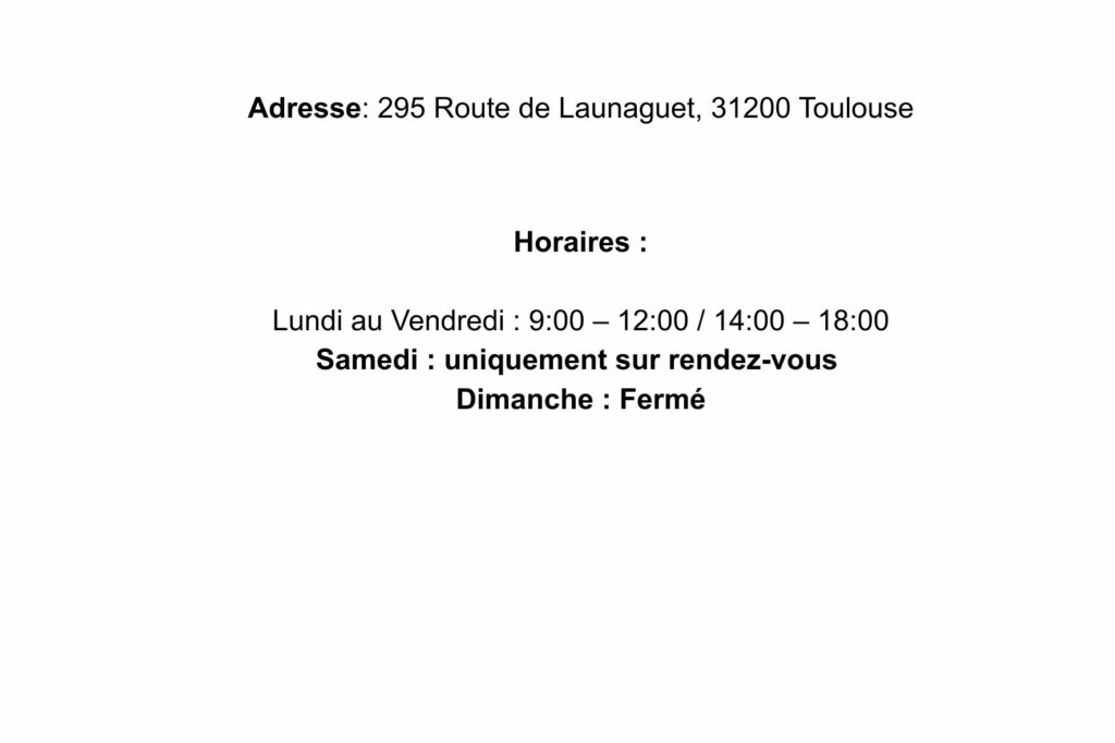 horaires Cimaj ENR Toulouse 2026